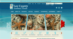 Desktop Screenshot of leegov.com