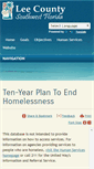 Mobile Screenshot of dhs10yearplan.leegov.com